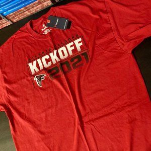 NFL Fan Gear - Atlanta Falcons Kickoff 2021 Tee, Red - NWT!!!